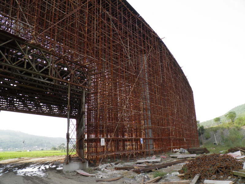 中盛建筑脚手架原厂臻品坚固可靠好质量出口碗扣式脚手架