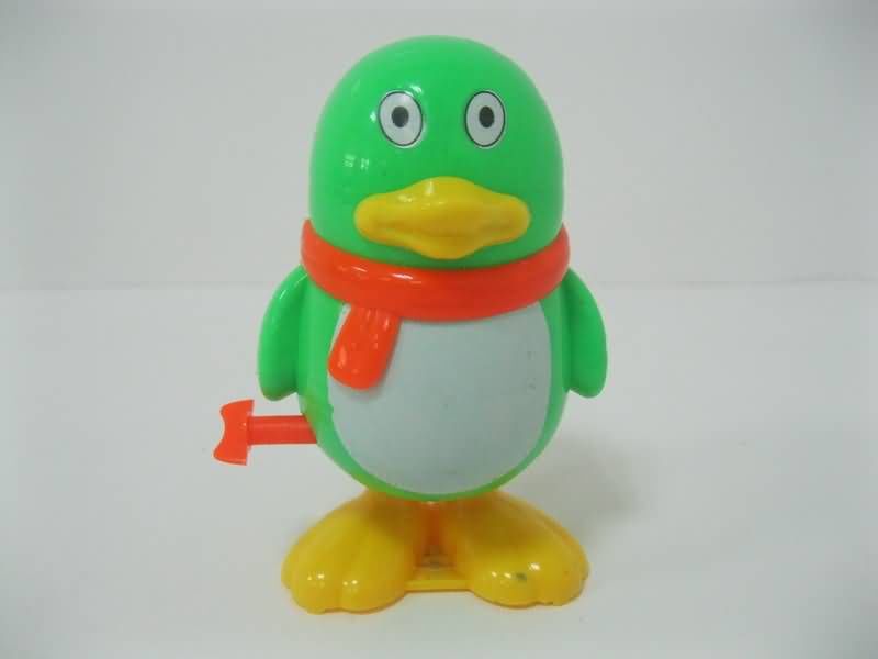 供应发条企鹅 上链弹跳企鹅,3色混装