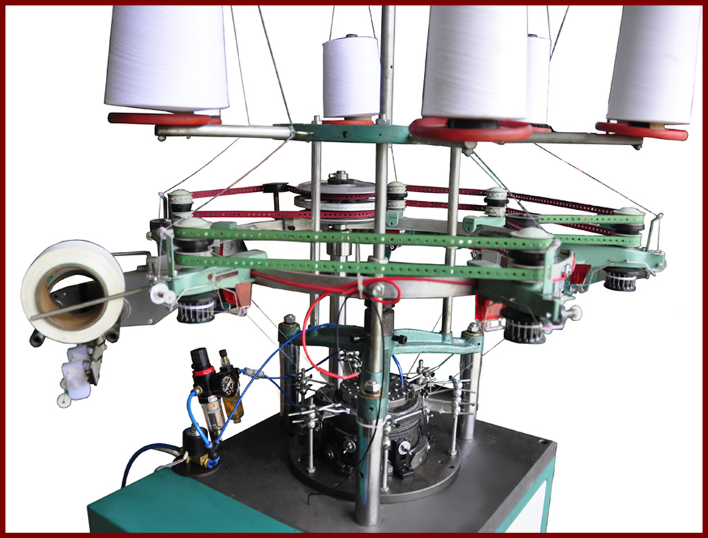 6路进线无缝罗纹机,袖口机,罗口机