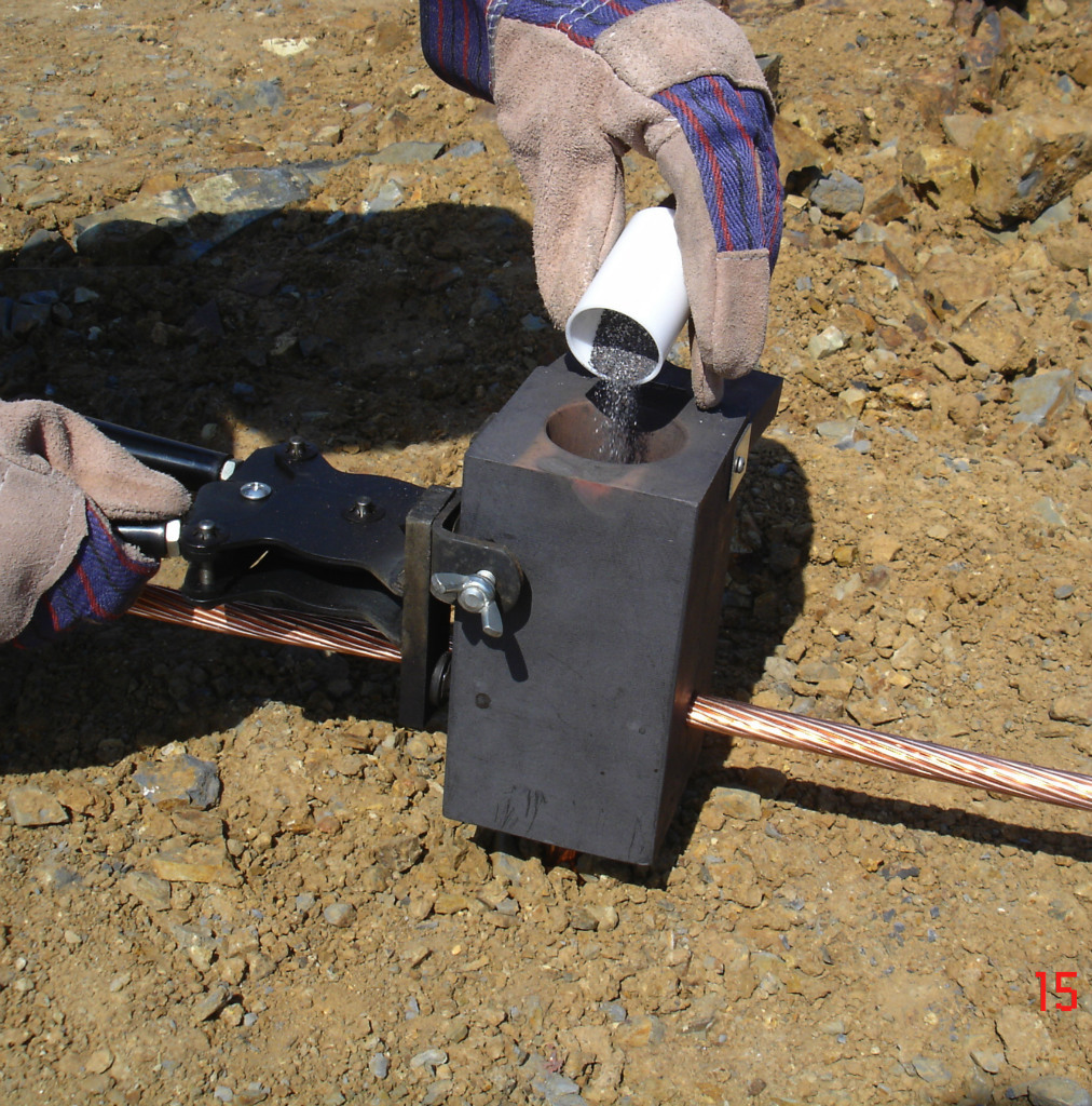 防雷接地保护接地工程 热熔焊接模具