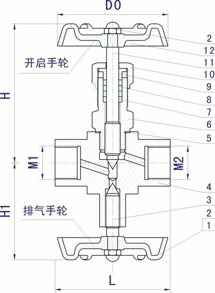供应j19w压力表针型阀三通式压力表三通阀不锈钢
