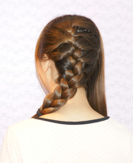 蜈蚣辫升级双蜈蚣辫编法