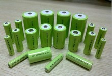 镍氢充电电池Ni-MH 5号AA 1100mAh毫安时 AAA 1.2V 尖头平头电池