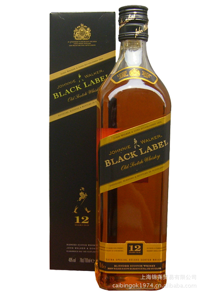 供应洋酒 黑方 苏格兰威士忌 尊尼获加黑牌 威士忌