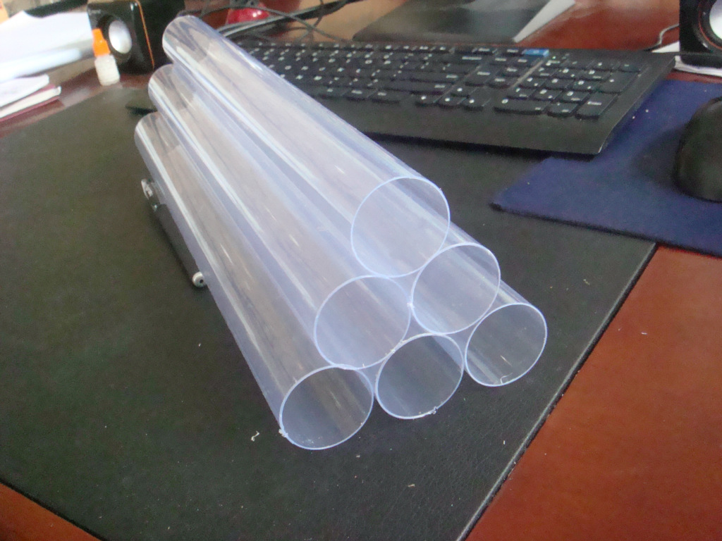 9万个厂家供应 pvc透明管 沙漏管 pvc透明