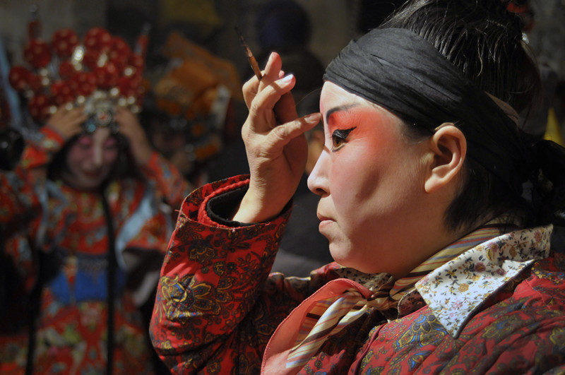 【沐喜语镜】唱戏的角们