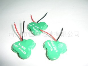 Ni-Mh Button 80MAH Battery 3.6V/Button Battery/Small Current Rechargeable Battery