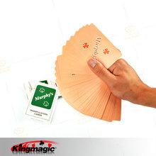 G0292 超薄扑克 绿 黄 King Magic 近景扑克牌 魔术道具 厂家批发