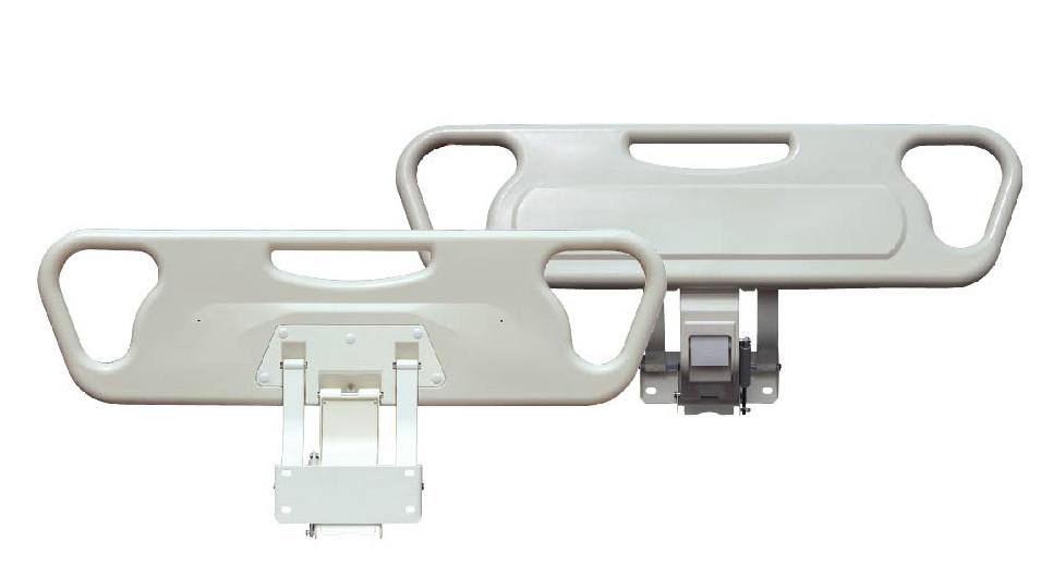 2片式折叠大护栏 医用病床护理床电动床pp护栏 护理床病床配件