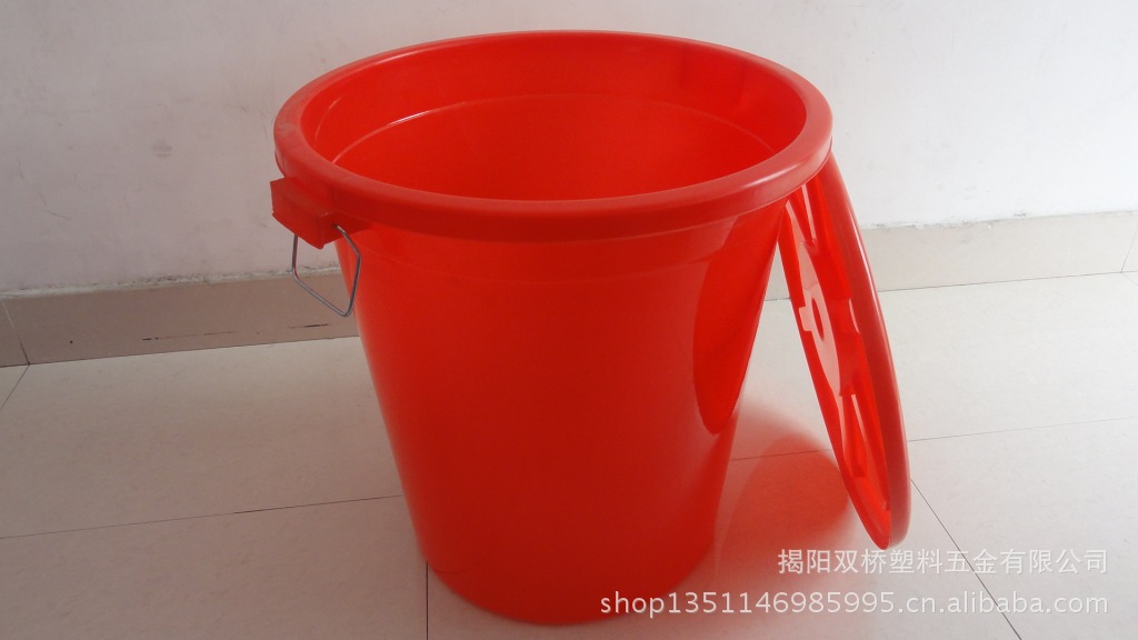 大号圆形储水桶户外垃圾桶家用塑料水桶加厚45l/65l/100l/150l桶