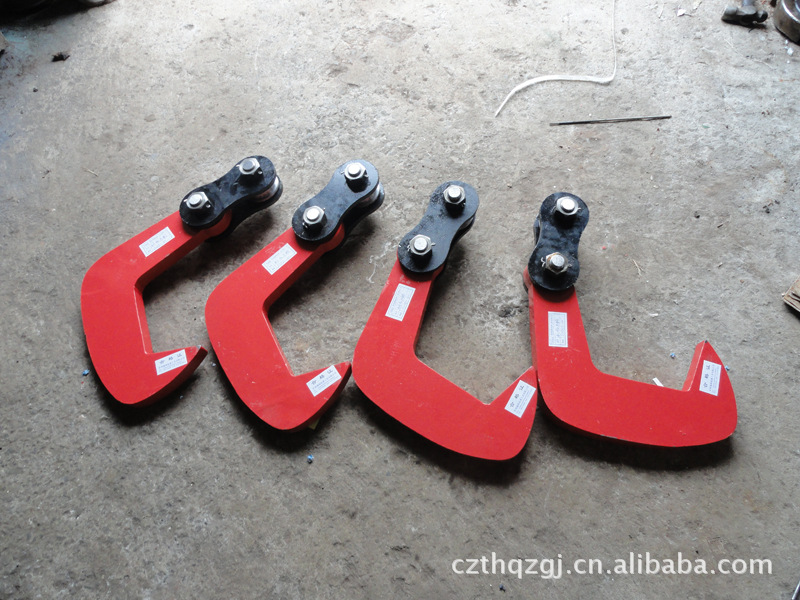 常州通海生产钢板吊具 平吊钢板钳 大板钩,钢坯钩 钢板钳 质量