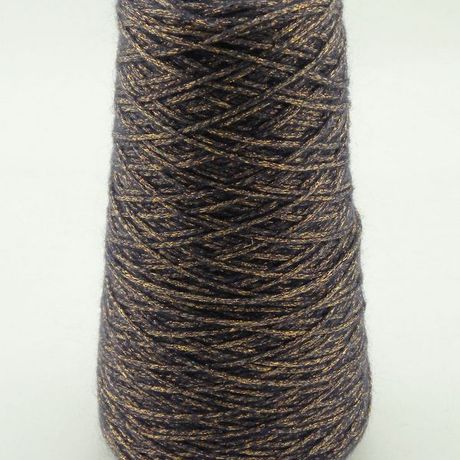 1/3nm 金银丝色纺喷毛纱灌纤纱喷毛带子纱花式纱特种纱-187