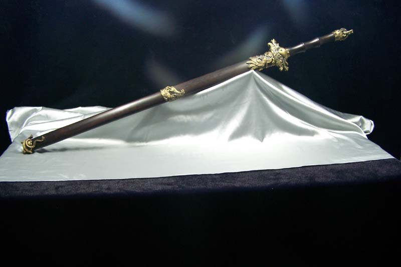 玄武剑 精模铜装 收藏馈赠 龙泉刀剑 纯手工打造 未开刃