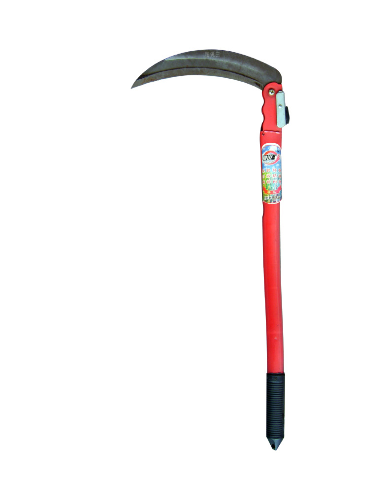 翔锐王牌弯铁柄折叠230镰刀