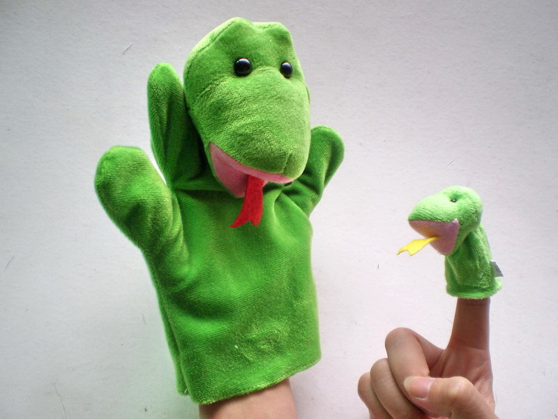 动物乌龟亲子手偶指偶 乌龟大手偶  乌龟小指偶 亲子玩具 可挑款