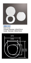 马桶盖HAS-515