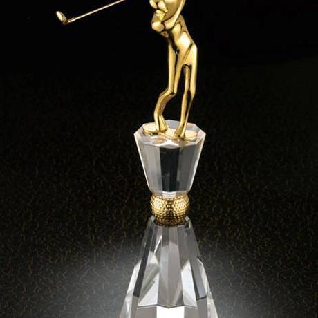 深圳公司供应goldgift高尔夫小金人奖杯,金属材质的质优价廉