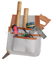 供应各种款式木工/建筑用牛皮工具包,工具袋,工具套ys-6002