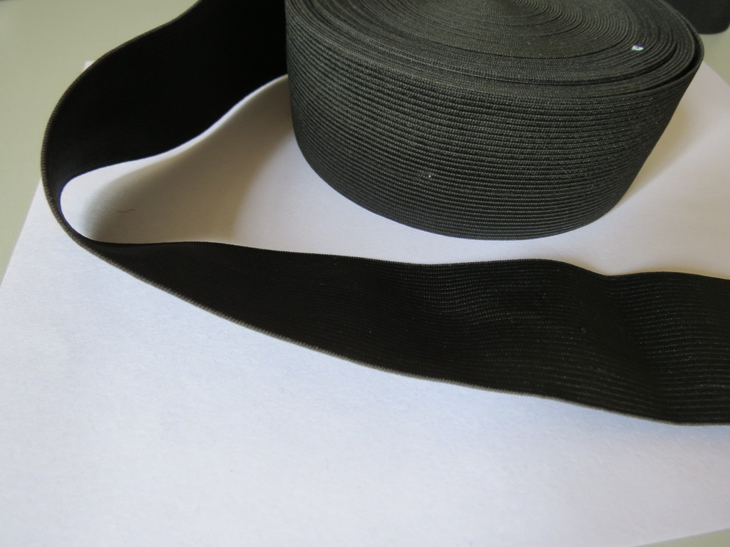 5mm3mm黑色圆橡筋 圆丈根 松紧绳