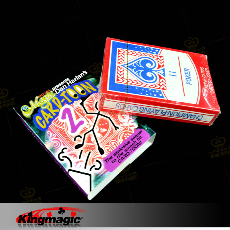 g0302 进口小鬼找牌(二代) kingmagic 魔术道具玩具批发扑克牌