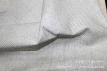 M-21亚麻棉混纺斜纹服装面料