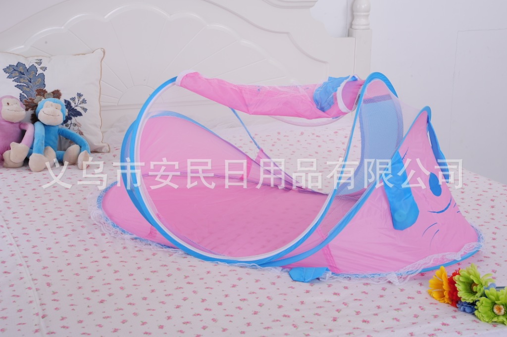 Hot Sale Baby Puppy Mosquito Net/Multifunctional Cartoon Babies' Mosquito Net/Foldable Baby Sleeping Mosquito Net Bed