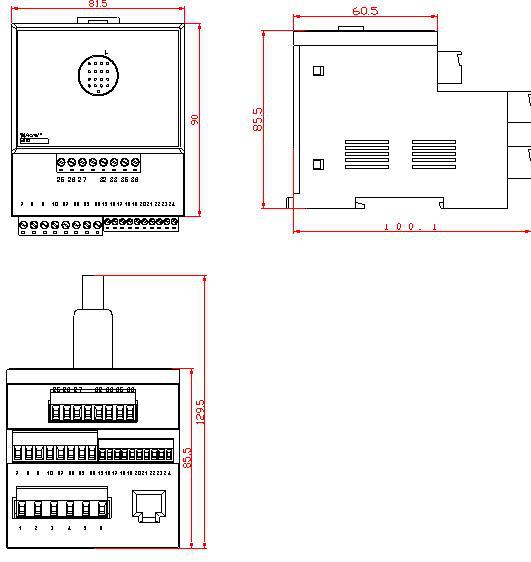 智能电动机保护器ARD3-1.6A过载/过压/欠流等保护