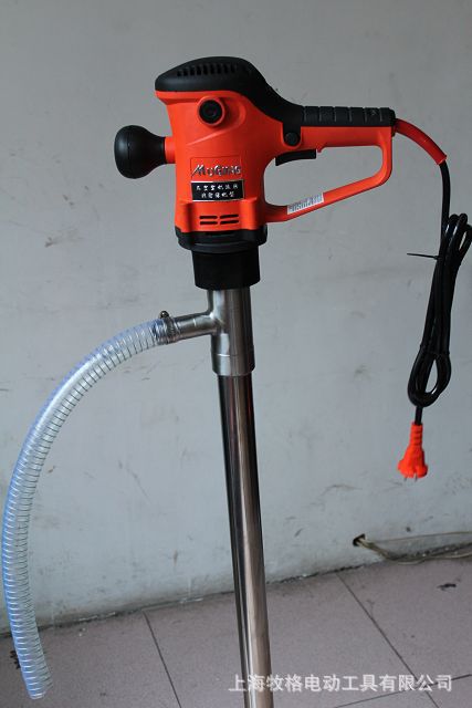 电动桶泵牧格电动调速抽油泵d72/1600w6档恒功调速电动油抽子油泵