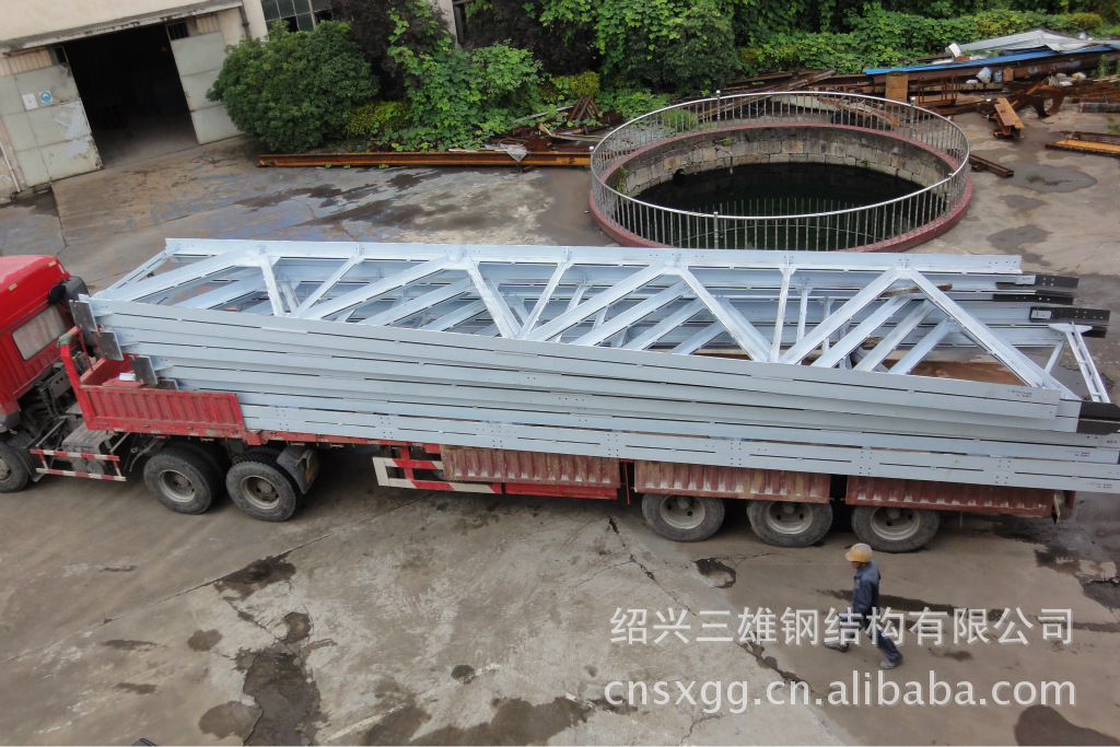 【专业钢结构工程承包】钢结构工程 钢屋架 角钢屋架