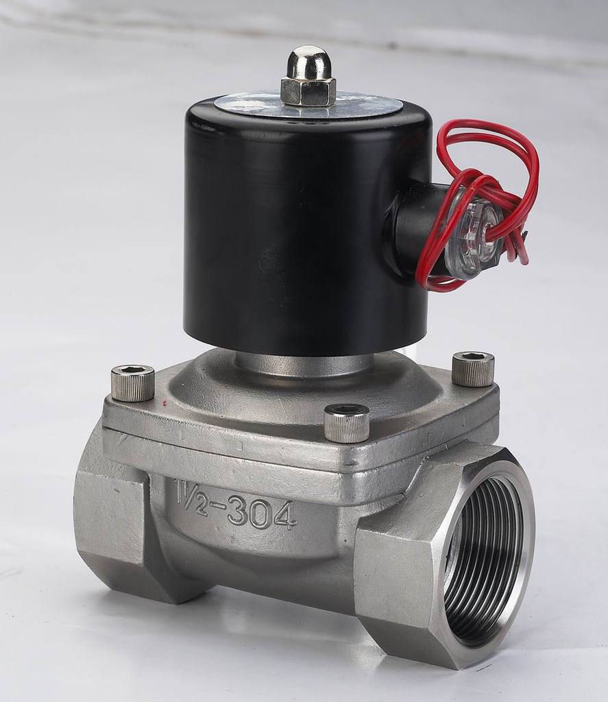 不锈钢电磁阀2w电磁阀水用电磁阀螺纹膜片电磁阀