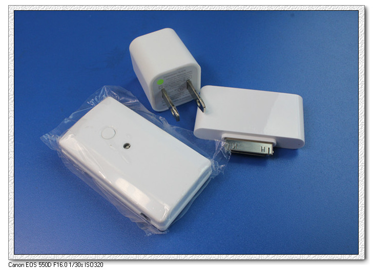 #(新产品)适用于iPod i6sIP 4 无线视频传输器 IPAD 1 2 AV视频线