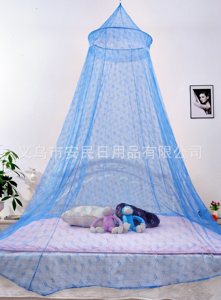 Factory Direct Foreign Trade Popular Classical Court Mosquito Net/Lace Dome Mosquito Net/Hanging Simple Mosquito Net