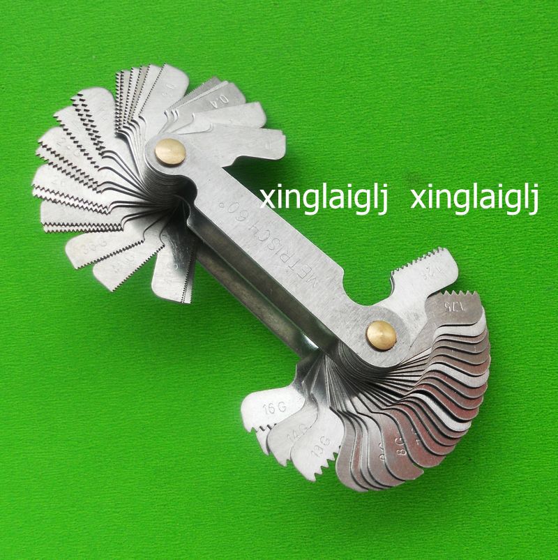 螺纹规牙规55度 60度螺纹样板 公制 英制 公英制样板螺纹规