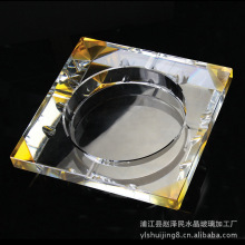 供应精美水晶烟灰缸【可印LOGO】驰名老牌水晶烟灰缸生产厂家