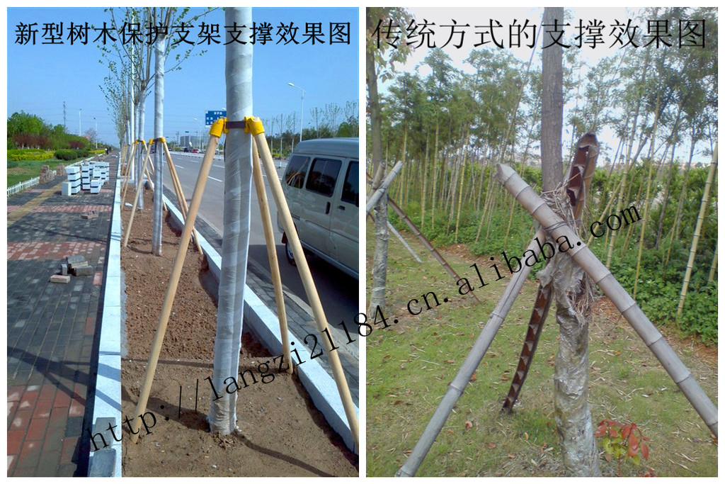 木友牌新型绿化树木保护支撑
