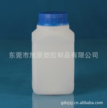 批发500ml方形塑料瓶 HDPE干燥剂包装瓶 500克广口化工瓶（E096)