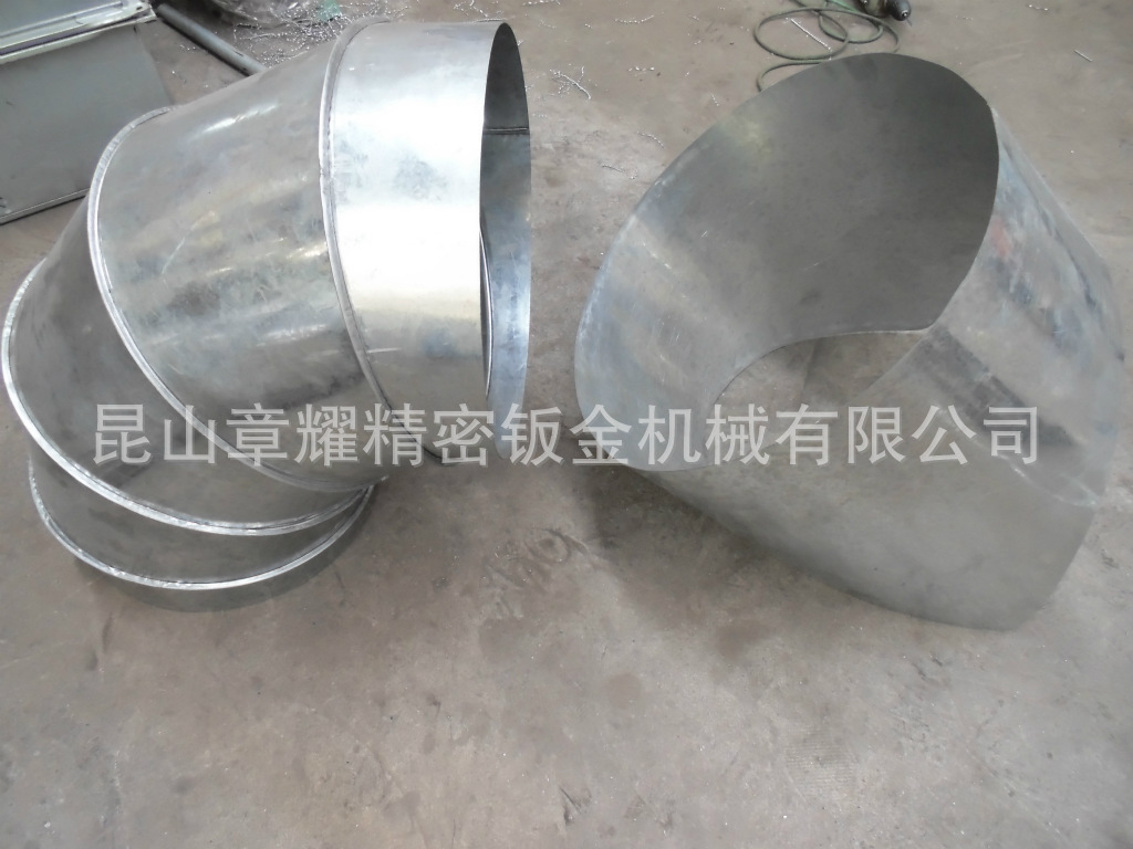 【管道风管】管道安装 风管 通风管道 弯头大小头 镭射下料