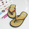 major slipper Manufactor customized flip flops men and women Child models Straw mat gift mop Star hotels Customized