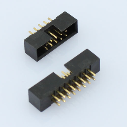 连接器/接插件/2.54mm/dc3简易牛角插针/围墙座