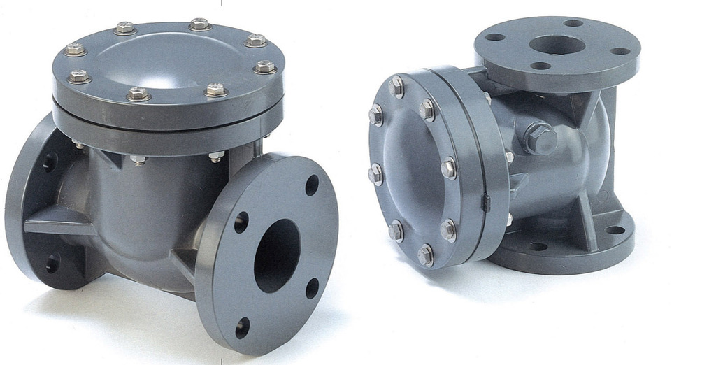 供应环琪工业用摆动逆止阀upvc cpvc