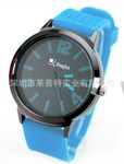厂家定制批发促销礼品 男士手表 时尚个性硅胶瑞士手表简约手表
