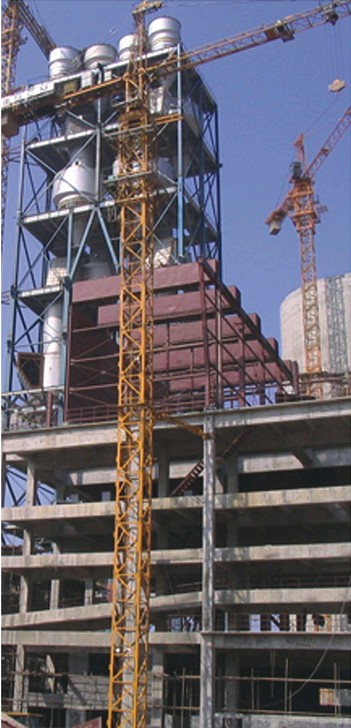 1200td五级旋风预热器分解炉