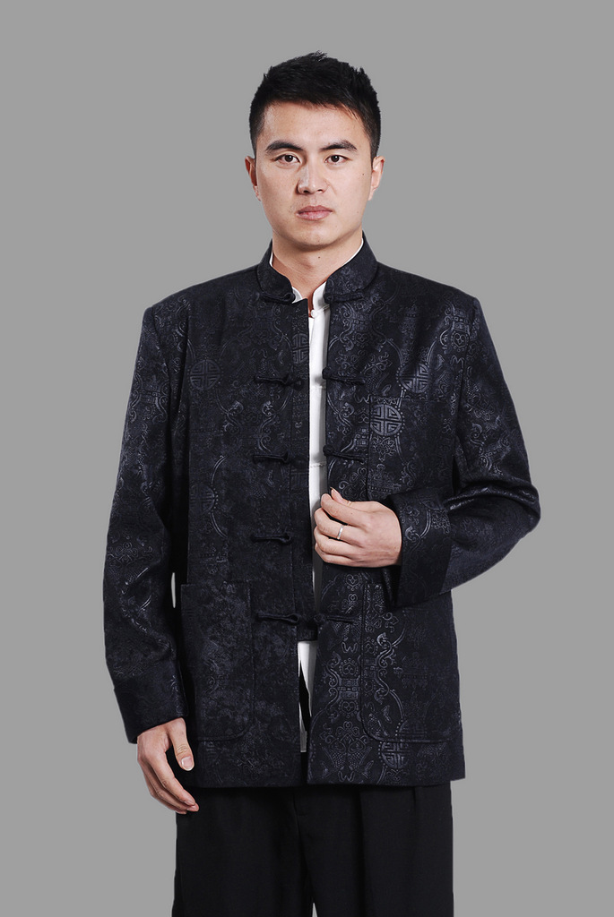 批发男唐装 唐装旗袍 m0043