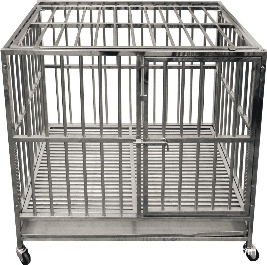 不锈钢狗笼图
