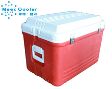 厂家供应米特酷冷62LPU车载冷暖保温箱 红色快餐配送箱