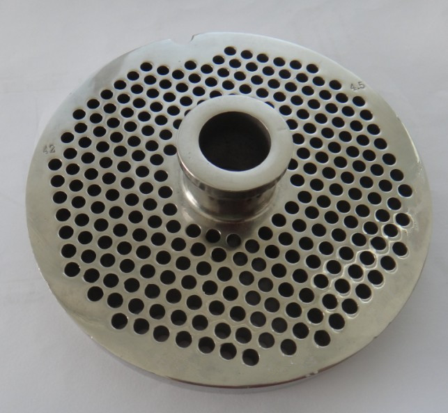 绞肉机配件孔板刀盘定动刀筛片档刀四刃刀十字刀预切刀出肉刀高精