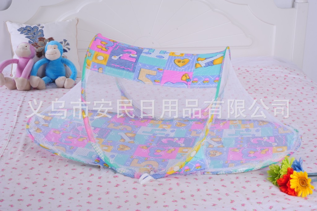 Hot Sale Multifunctional Portable Foldable Baby Small Sized Mosquito Net/Colorful Cartoon High Quality Mosquito Net/Boat Type Mosquito Net