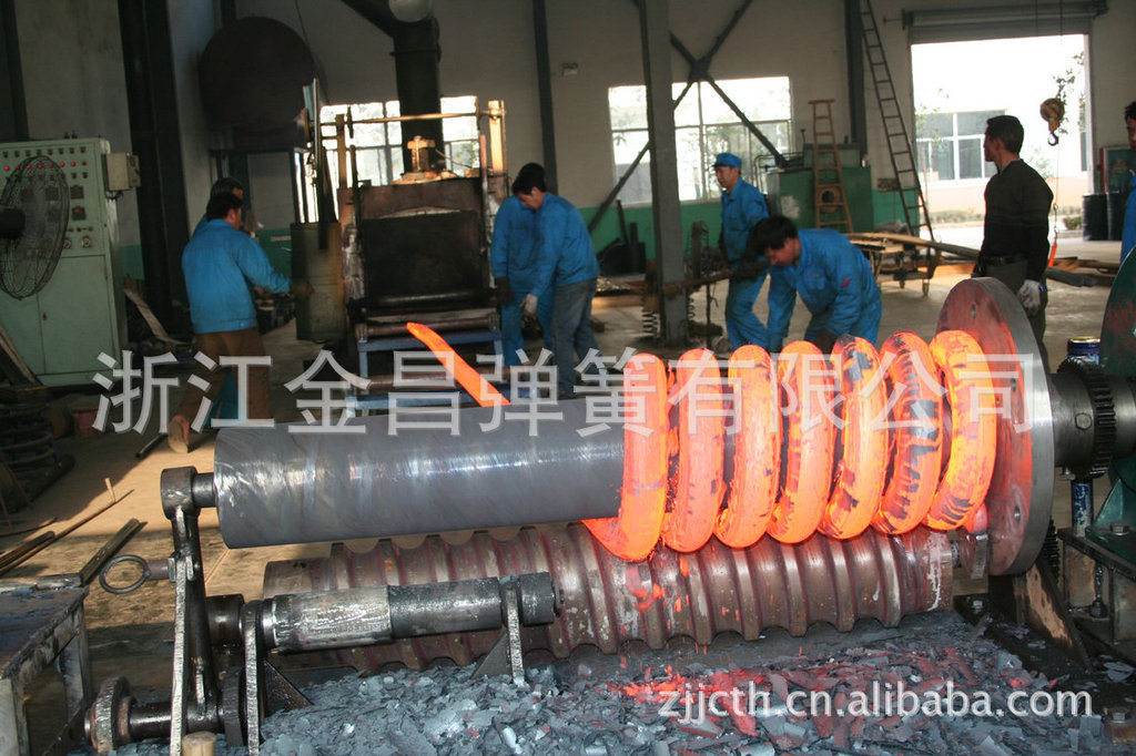 专业生产 热卷大弹簧 大型农业机械弹簧 耐高温压簧