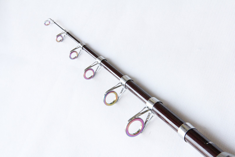 韩文高碳素硬调短节海竿1.8米2.1米2.4米2.7米3米抛竿远投竿渔竿