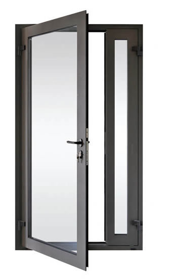 温州坚美牌铝断桥隔热,隔喑,防盗,欧式门,安全门,钢化玻璃门